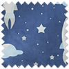 Blast Off, Celestial Blue - Made to Measure Curtains